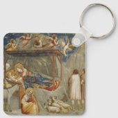 ジオットによるイエス・キリストの出生 キーホルダー (裏面)