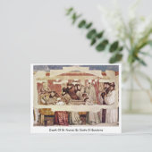 ジオットディ・ボンドンによる聖フランシスの死 ポストカード (スタンド正面)