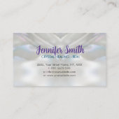 ジオデスロータスチャクラ花びら 名刺 (裏面)