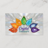 ジオデスロータスチャクラ花びら 名刺 (正面)