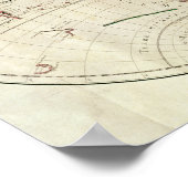 ジオハイドログラフィック地図 ポスター (角)