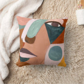 ジオハーフ顔 クッション (ブランケット)