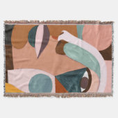 ジオハーフ顔 スローブランケット (正面)