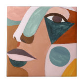 ジオハーフ顔 タイル (正面)