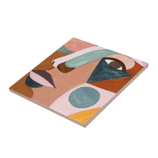 ジオハーフ顔 タイル (側面)