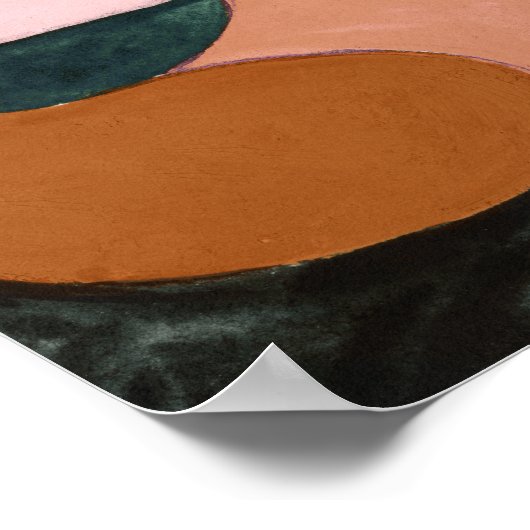 ジオハーフ顔 ポスター (角)