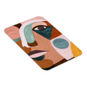 ジオハーフ顔 マグネット (右側)