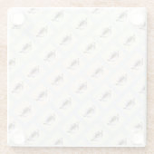 ジオパターン ダブル ティーポット ガラスコースター (裏面)