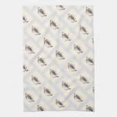 ジオパターン ダブル ティーポット キッチンタオル (縦)