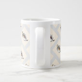 ジオパターン ダブル ティーポット 新築祝い 結婚祝い ギフト ジャンボコーヒーマグカップ (裏面)