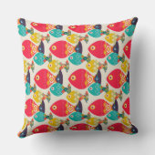 ジオフィッシュアイボリー クッション (裏面)