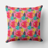 ジオフィッシュピンク クッション (裏面)