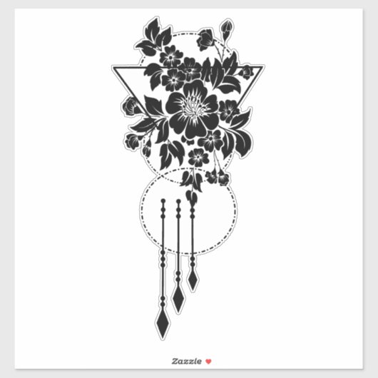 ジオフラワー シール (シート)