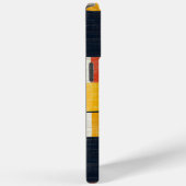 ジオメトはっきりしたリグリッド – 赤、黄、および黒 Case-Mate iPhoneケース (裏面 / 右)