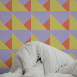 ジオメトはっきりしたリ黄色、オレンジ 壁紙