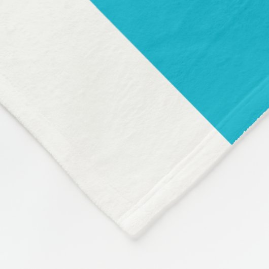 ジオメトアステカリブルー黄色抽象芸術矢印パターン フリースブランケット (角)