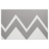 ジオメトアステカリ抽象芸術パターン灰色と白 ファブリック (ファットクウォーター)