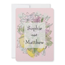 ジオメトエレガントリックグリーンレモンピンク