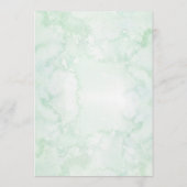 ジオメトエレガントリフローラ緑結婚のメニュー メニュー (裏面)