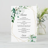 ジオメトエレガントリフローラ緑結婚のメニュー メニュー (スタンド正面)