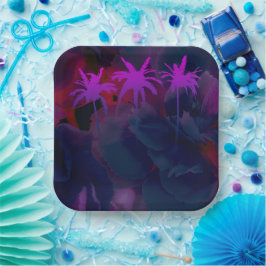 ジオメトエレガントリ9"正方形紙プレート ペーパープレート