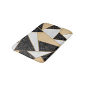 ジオメトカッコいいリ大理石 バスマット (アングル)