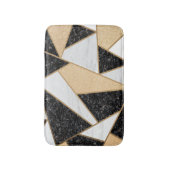 ジオメトカッコいいリ大理石 バスマット (正面縦)