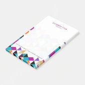 ジオメトカラフルモダンリ抽象芸術三角形2 ポストイット (アングル)