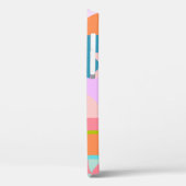 ジオメトカラフルリシェイプのコラージュパーソナライズされた Case-Mate iPhoneケース (裏面 / 左)