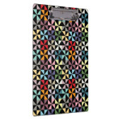 ジオメトカラフルリピンホイール（白黒） クリップボード (右)