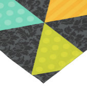 ジオメトカラフルリ三角形 ショートテーブルランナー (コーナー)