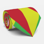 ジオメトカラフルリ三角形 ネクタイ (ロール)