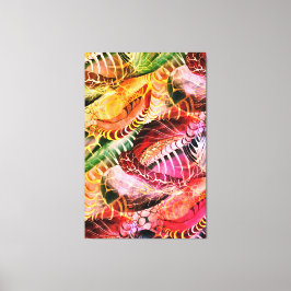 ジオメトコンテンポラリーモダンリ形状の抽象芸術 キャンバスプリント