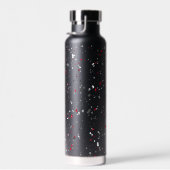 ジオメトパーソナライズされたリレッドグレーブラックテラッツォ ウォーターボトル (右面)