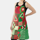 ジオメトポップ・アートのリ：カラフル抽象芸術タイル。 エプロン (インサイチュ)
