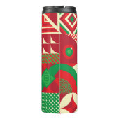 ジオメトポップ・アートのリ:カラフル抽象芸術タイル。 タンブラー (裏面)