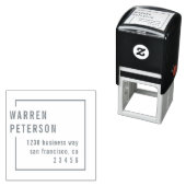 ジオメトミニマルリプロフェッショナル名差出人住所 セルフインキングスタンプ (インサイチュ)