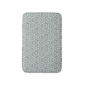 ジオメトモダンリグレーのネスト六角 バスマット (正面縦)