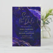 ジオメトモダンリジオードブルーパープルバラ金ゴールドゲート セーブザデート (スタンド正面)