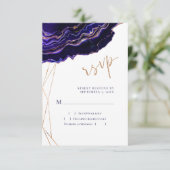 ジオメトモダンリジオードブルーパープルバラ金ゴールドゲート 出欠カード (スタンド正面)