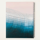 ジオメトモダンリスクリプト2022パーソナライズされた名 プランナー手帳 (裏面)