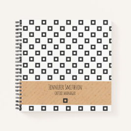 ジオメトモダンリスタイル緩和曲線ノート ノートブック