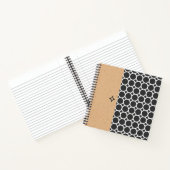 ジオメトモダンリスタイル緩和曲線ノート ノートブック (内部)