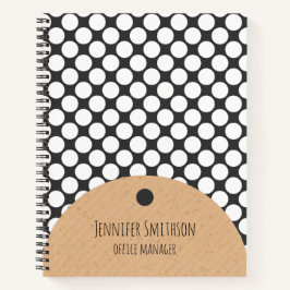 ジオメトモダンリスタイル緩和曲線ノート ノートブック