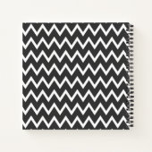 ジオメトモダンリスタイル緩和曲線ノート ノートブック (裏面)