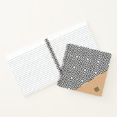 ジオメトモダンリスタイル緩和曲線ノート ノートブック (内部)