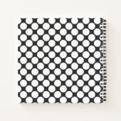 ジオメトモダンリスタイル緩和曲線ノート ノートブック (裏面)