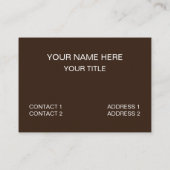 ジオメトモダンリダイヤモンドウッドの背景パターン 名刺 (裏面)