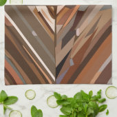 ジオメトモダンリダイヤモンド背景 キッチンタオル (折り畳み)