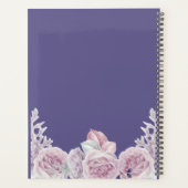 ジオメトモダンリフレームパープルウェディングプランナー プランナー手帳 (裏面)